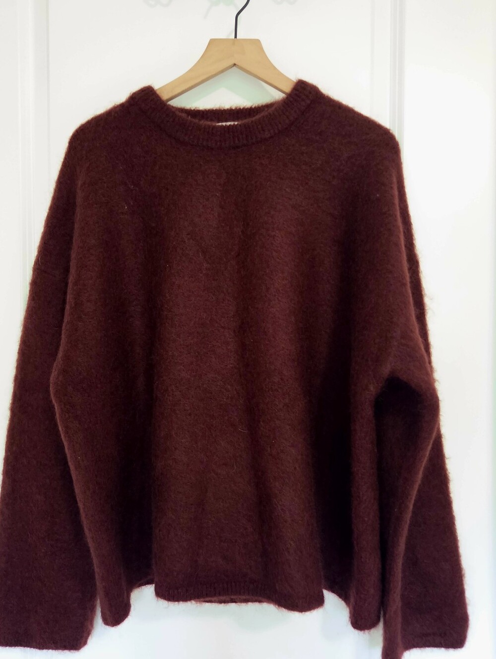 Burgundy Mohair Sweater - H&M Premium Selection